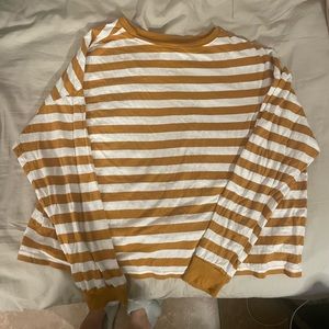 Long sleeve striped shirt